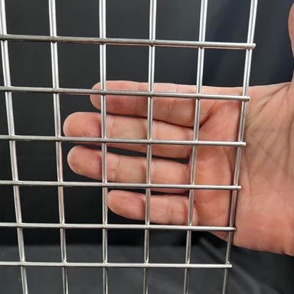 11Gauge 40"x20"Stainless Steel Hardware Cloth 1 inch Delivered Flat|Strong Heavy Wire Fence Chicken Wire Fencing Metal Screen for Screen Door Mesh,Poultry Cage,Grill Mesh,Bird Netting,Pet Metal Grate - size: 40"x20", style: 11 Gauge, 1 inch Holes