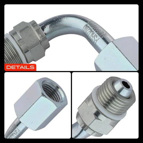 A-Premium Power Steering Pressure Hose Line Assembly, Tube To From Pump
