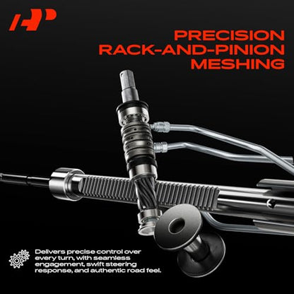 A-Premium Power Steering Rack and Pinion & Outer Tie Rod End Kit - style: Rack & Pinion + Outer Tie Rod