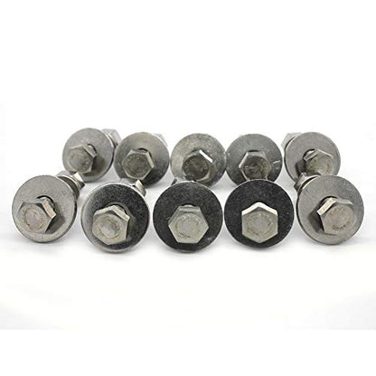 Bolt Fullerkreg 5/16-18x1-1/4 Hex Head Screws Bolts & Nuts Kit - size: (10 Sets) 5/16x1-1/4"
