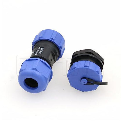 Weipu SP17 7 Pin Connector Waterproof IP68 Male Plug Female Socket Circular 6-10mm Cable Industrial Solar Electrical Connector - size: 7Pin 5A