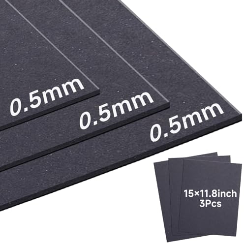 0.5mm Non-Asbestos Gasket Material - 3 Pcs 15"x11.8"inch