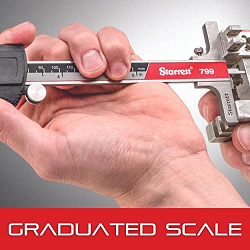 Starrett Stainless Steel IP67 Electronic Slide Caliper, 0-6" Range,