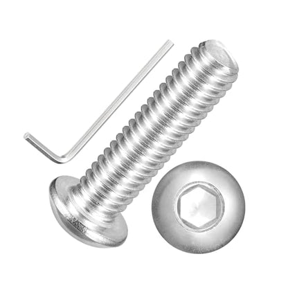 40pcs Button Head Socket Cap Screw-5/16-18x1-1/4 304Stainless Steel - size: 5/16"-18x1-1/4"