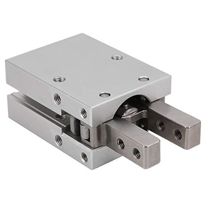 MHC2 Air Cylinder, M5 x 0.5 Single Double Acting Pneumatic Air Cylinder Non Contact Magnetic Switch 20/25/32mm Bore(MHC2-25D)