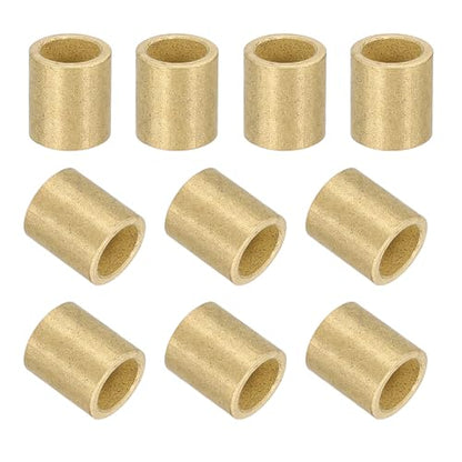 uxcell 50Pcs Sleeve Bearings, 5mm Bore x 7mm OD x 8mm Length, Self-Lubricating Sintered Bronze Bushings - size: 5mm Bore x 7mm OD x 8mm Length
