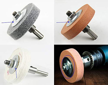 Bench Grinder Arbor Washers/Flange for Grindings/Wire Wheels