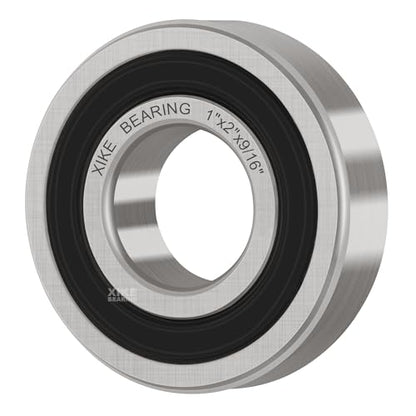 XIKE 4 Pcs Bearings 1"x2"x9/16, Compatible with 1641-2RS. - size: 1641-2RS Size 1"x2"x9/16"