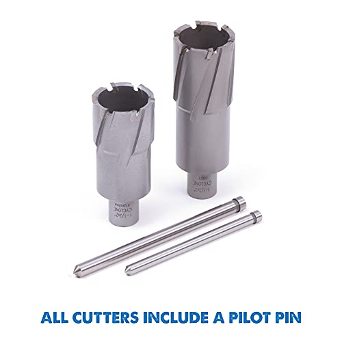 Evolution CT125L 1-1/4-Inch Diameter x 2-Inch Depth of Cut Cyclone Carbide Tipped Annular Cutter - size: 1-1/4-Inch Diameter x 2-Inch Depth, style: Premium