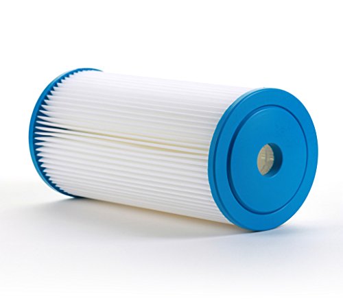 Hydronix SPC-45-1020 Whole House Sediment Pleated Water Filter, Washable and Reusable, 4.5" x 10" - 20 micron (6 Pack)