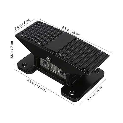 Pneumatic Foot Pedal Valve 5 Way 3 Position Center Closed
