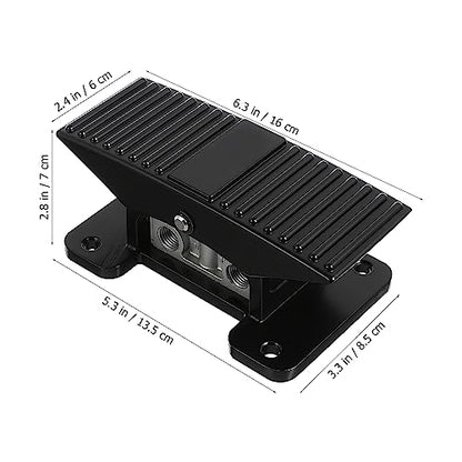 Pneumatic Foot Pedal Valve 5 Way 3 Position Center Closed