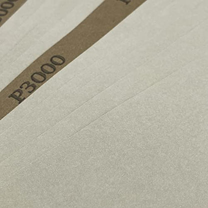 3000 Grit Wet Dry Sandpaper, 15PCS 9x11 Inch Silicon Carbide Sanding Sheets - style: Grit 3000