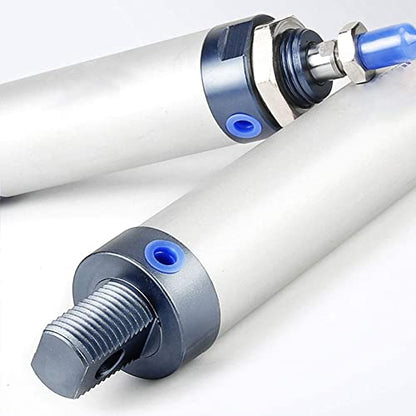 Beduan MAL 16 x 100 Pneumatic Mini Air Cylinder Screwed Piston Rod Dual Action 16mm Bore 100mm(1Pcs) - size: MAL 16 X 100