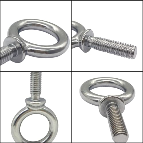 1/4"-20 x 1 UNC Lifting Shoulder Eye Bolts (20 Pack) - size: 1/4"-20 x 1", style: Pack of 20 (304 stainless steel)