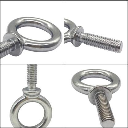 1/4"-20 x 1 UNC Lifting Shoulder Eye Bolts (20 Pack) - size: 1/4"-20 x 1", style: Pack of 20 (304 stainless steel)