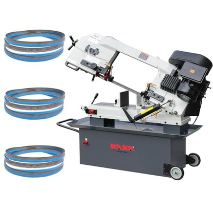 KAKA INDUSTRIAL BS-912B Metal Band Saw, 9 in Round, 7 x 12 in - style: 9" Metal Cutting Bandsaw