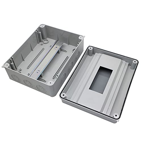 ABS Distribution Protection Box for Circuit Breaker,12 Way - size: 12WAY-255mmx200mmx110mm