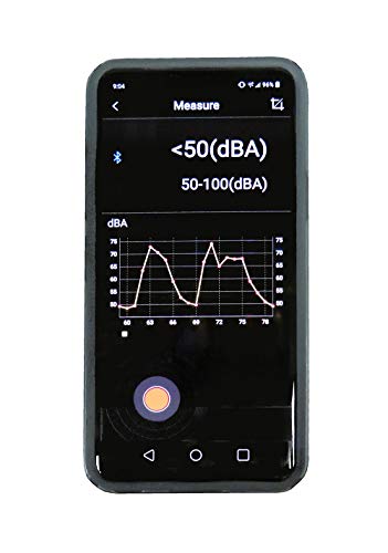 Sper Scientific Decibel Meter 850019 w/Bluetooth, Sound Level Meter 35 to 130 dB, SPL A/C Weighted, Dual Range Max/Min & Data Hold, Compact Audio Noise Measuring Device, Large Backlit Display - 4 pc - size: 4 Pack