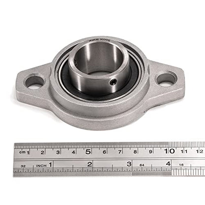 XIKE 4 Pcs KFL006 Mounted Pillow Block Bearings Bore 30mm/1.18inch. - size: KFL006 Bore 30 mm