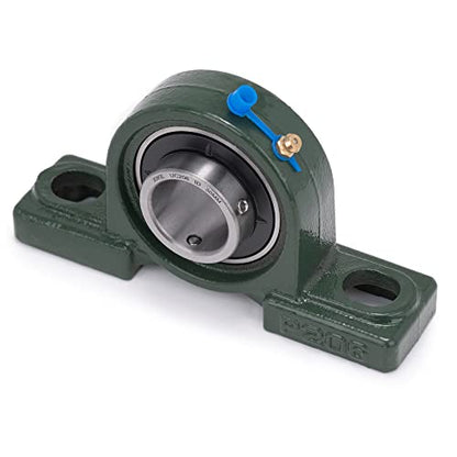 XIKE 2 Pcs UCP206 Bore 30 mm Pillow Block Mounted Ball Bearings. - size: UCP206 Bore 1-3/16"