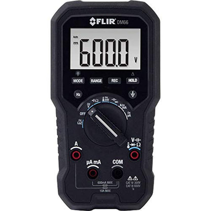 Flir DM66 True RMS Multimeter with VFD Mode, Non-Contact Voltage