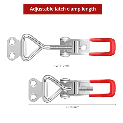 Hicarer 36 Pcs Toggle Latch Clamp 4001, 330 Lbs