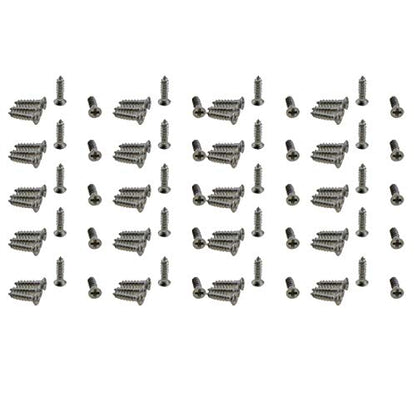 XunLiu M1.2X5mm 304 Stainless Steel Self-Tapping Screws 100 Pack - size: M1.2X5mm