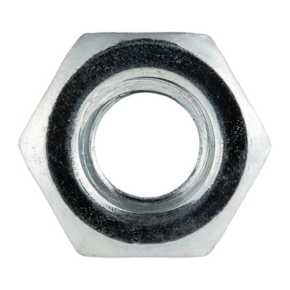 1/4"-20 (100 Pack) Nylock Hex Nuts, Grade 2, Nylon Insert Locknut by Makers Bolt - size: 1/4"-20 (100 pack)