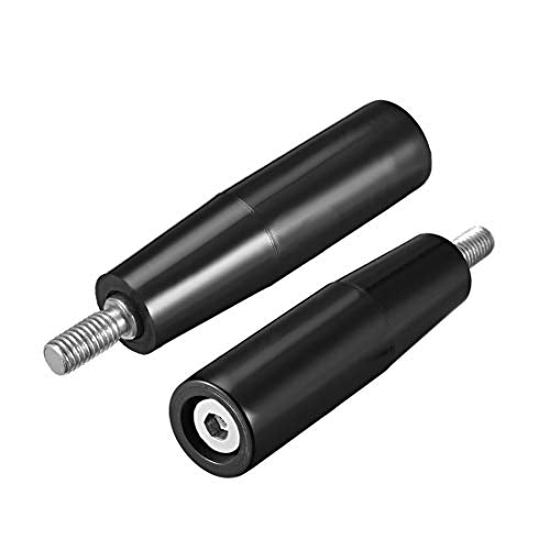 uxcell 2 Pcs Revolving Handwheel Machine Handle M10 Male Threaded Stem for Milling Machine - size: M10 x 100mm