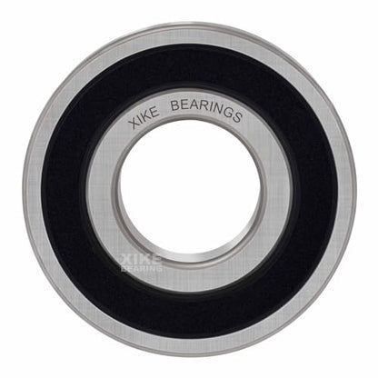 XIKE 4 Pcs 6203-8-2RS Bearings 1/2" x40x12mm, Double Rubber Seals. - size: 6203-8-2RS 1/2"x40x12mm