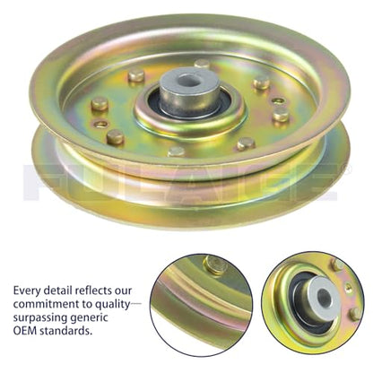 3 Pack 756-04129B Idler Pulley 4.25 for Cub Cadet 50" RZT 50 Deck - color: M3 3x756-04129B Yellow