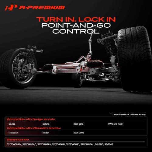 A-Premium Hydraulic Power Steering Rack and Pinion Assembly
