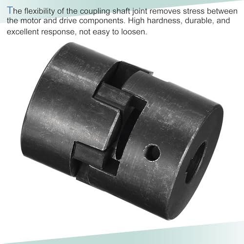 MECCANIXITY Flexible Coupling Shaft 16mm to 19mm 51mm x 44mm Motor Coupler Joint