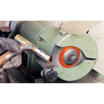 Walter 13B070 Wire Wheel Brush Crimped .0118" Tool Steel Wire 7" x 7/8" - size: 7" x 1-1/4"