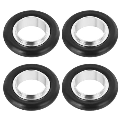 KF16 Flange Centering Ring (Aluminum Cylinder: 16mmID,17mmOD) 4Pcs - size: KF16