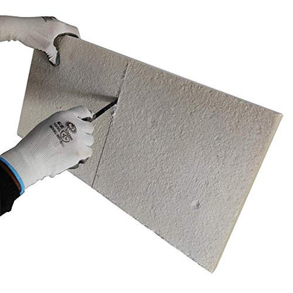 SIMOND STORE Ceramic Fiber Insulation Board - 1" x 12" x 24", 2300F, 1 Pack - size: 1" x 12" x 24" - 1 Pack