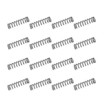 uxcell 50Pcs 304 Stainless Steel Compression Springs,0.5mmWD, 4mm ODx15mm L - size: 4mmx15mm