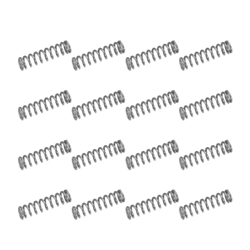 uxcell 50Pcs 304 Stainless Steel Compression Springs,0.6mmWD, 4mm ODx15mm L - size: 4mmx15mm