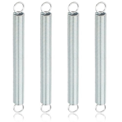 9671 Extension Spring,0.072 GA x 9/16 in. x 6 in.Closed Single Loop(4 Pack)