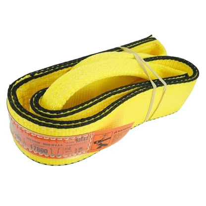 Chenango Supply 3"×4' Nylon 2-ply Lifting Eye & Eye Rigging DD Sling - size: 3" x 4'