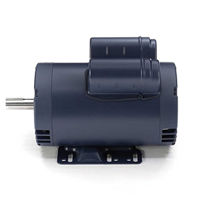 Leeson 120554.00 Compressor Duty ODP Motor, 1 Phase, 145T Frame, Rigid Mounting, 5HP, 3600 RPM, 230V Voltage, 60Hz Fequency
