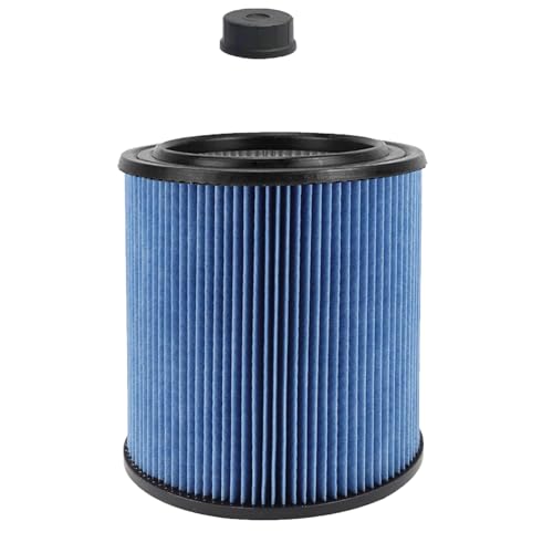 17907 Cartridge Filter for Craftsman Shop Vac 5 to 20 Gallon, 3-Layer Pleated Fine Dust Filter Fits for Craftsman 17907 9-17907 Wet Dry Vacuum - color: 17907, size: 17907 Filter 1 Pack