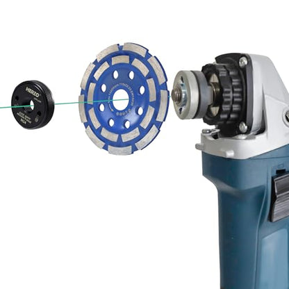 HERZO Diamond Concrete Grinding Wheel 4 1/2 inch,Angle Grinder Segment Wheels Cup for Polishing and Cleaning Stone Concrete Surface, Cement, Marble, Rock, Granite, and Thinset Removing 115mm - style: 115mm Blue