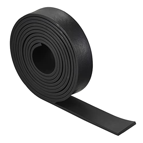 uxcell EPDM Rubber Foam Sheet Strips 3/16" T x 0.39" W x 118" L, Neoprene Rubber Sheet Rolls for DIY Gasket, Sealing Padding, Reduce Vibration Mat - size: 3/16"T x 0.39"W x 118"L