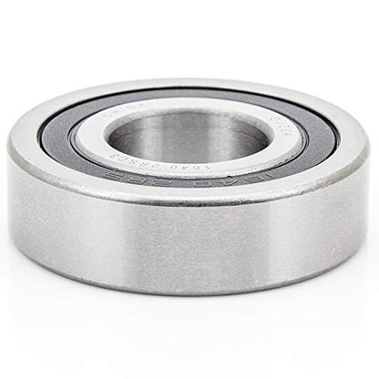 [2-Pack] 1640-2RS - Deep Groove Radial Ball Bearing 7/8 in x 2 in x 9/16 in (ID x OD x Width) | 22.2 mm x 50.8 mm x 14.3 mm (ID x OD x Width) with Double Rubber Seal