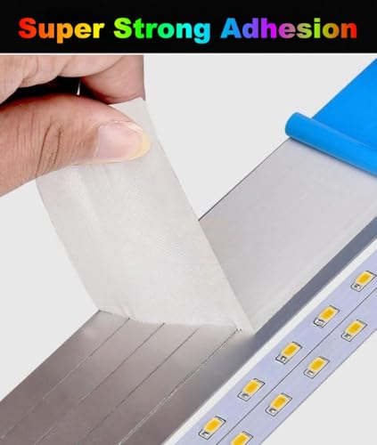 Double Sided Tape 1inch x 66Feet Thermal Tape Heavy Duty Super Strong Adhesive, Insulation Heat Transfer Tape for Paste CPU Heatsink, Mounting LED Strip, Carpet Fixing, Woodworking Project, DIY Crafts - size: 1inch x 66 Feet