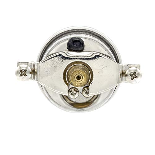 PIC Gauges 203L-158F U-Clamp Panel Mount Glycerine Filled Pressure Gauge w/ SS Case/Bezel, Brass Internals, PC Lens, 1.5" Dial, 0/160 psi Range, 1/8" Male NPT - style: 0 - 160 PSI