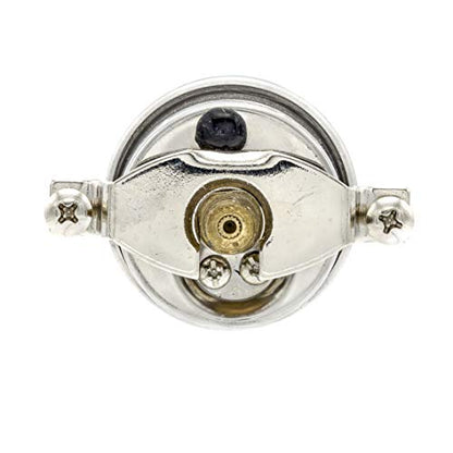 PIC Gauges 203L-158F U-Clamp Panel Mount Glycerine Filled Pressure Gauge w/ SS Case/Bezel, Brass Internals, PC Lens, 1.5" Dial, 0/160 psi Range, 1/8" Male NPT - style: 0 - 160 PSI