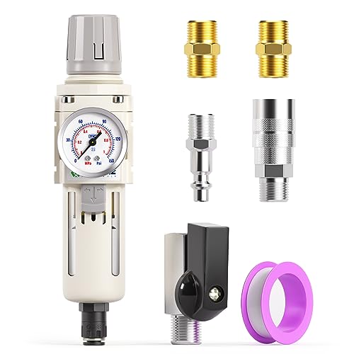 TAILONZ 1/2"NPT AW4000-04 Auto Drain Filter Regulator - color: Auto Drain, size: 1/2"NPT